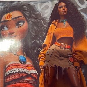 One of a kind princess themed notebook 🧩